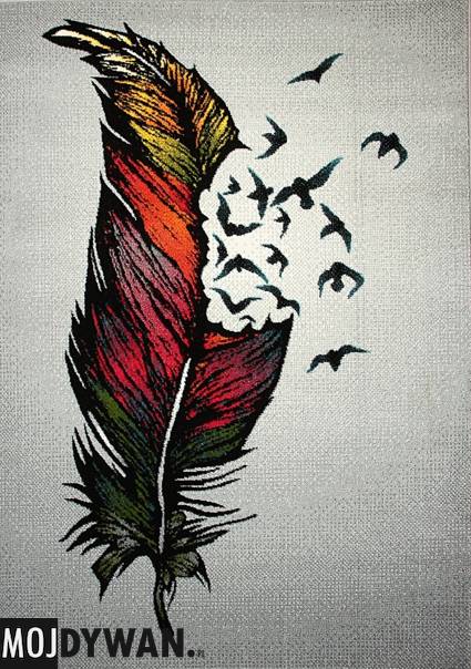 Dywan
Tattoo Ptasie Pióro (6803)