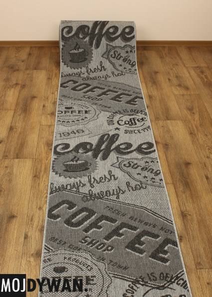 Chodniki Płaskie Tkanie Coffee Shop szary (5910)