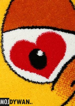 Dywan Koloreo Love żółty 