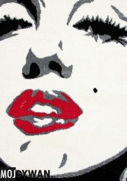 Dywan Koloreo Tattoo Marilyn biały 