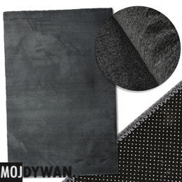 Dywan Bunny Ciemno Szary 